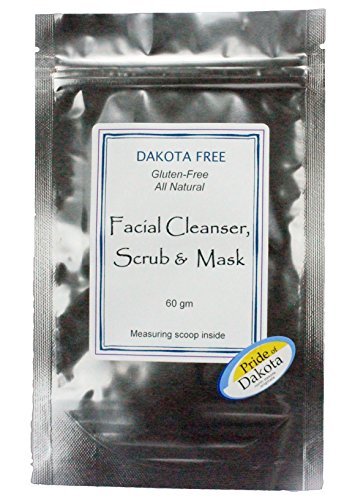 Dakota Free Facial Cleanser, Scrub And Mask 60 Gm Silver Packet #TOP23