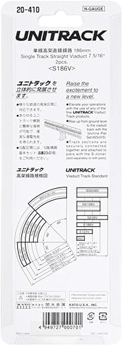 Miniatura 5 de Kato KAT20410 N - Viaducto recto 2 unidades 7323in