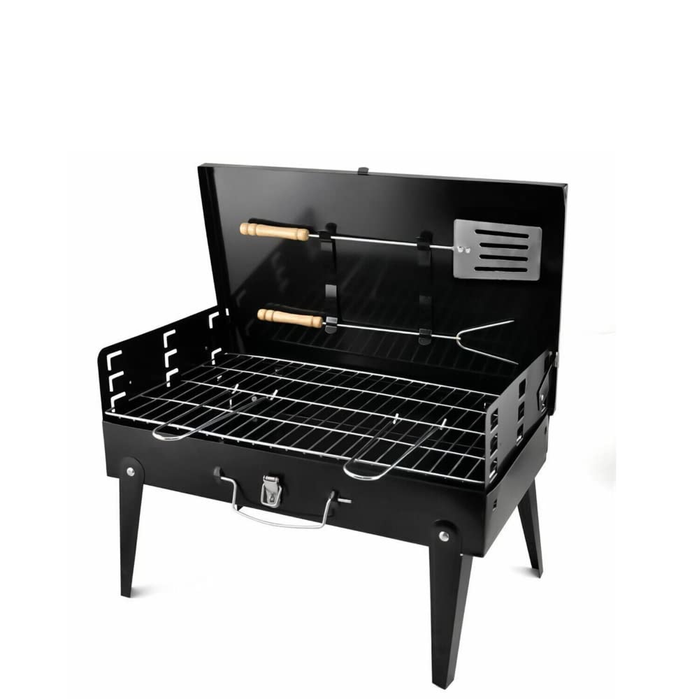 Portable Folding Charcoal BBQ Barbecue Camping Grill Travel Picnic Outdoor