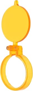 Dental Headlamp Yellow Flip up Lens Cap 20mm Plastic Shade