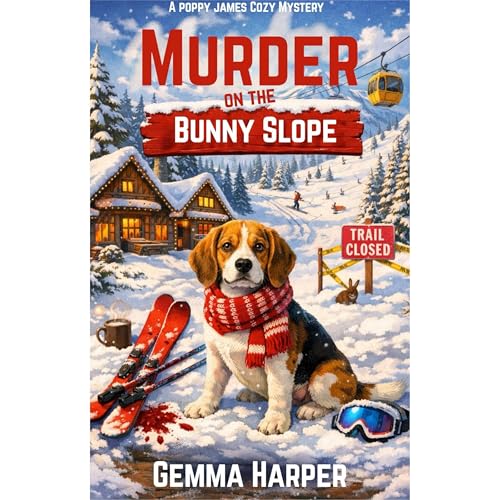 Murder on the Bunny Slope Audiolibro Por Gemma Harper arte de portada