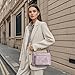 KITEVIUN Crossbody Bags for Women Trendy Leather Crossbody Purse Shoulder Handbags Butterfly Design