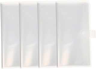 4 Pack Photocard Album with 40 Pockets, Snap Closure Binder