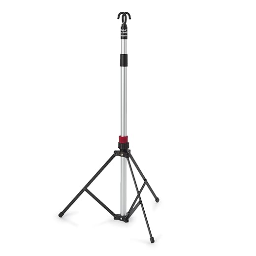 IV Pole with 2 Hooks - Single Pack