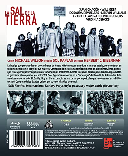 La sal de la tierra (Blu-ray) (Bd-R) (Salt of the