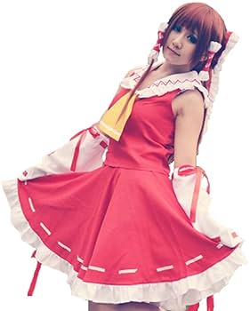 Amazon.co.jp: 【cosmch20】 博麗霊夢 コスプレ 衣装