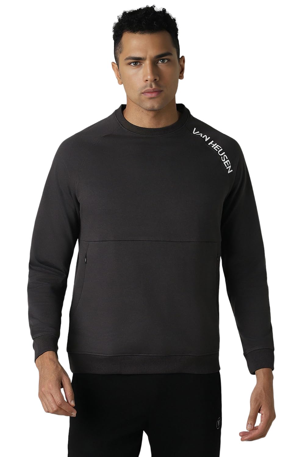 van heusen Men's Poly Cotton Crew Neck Sweatshirt-picture-44