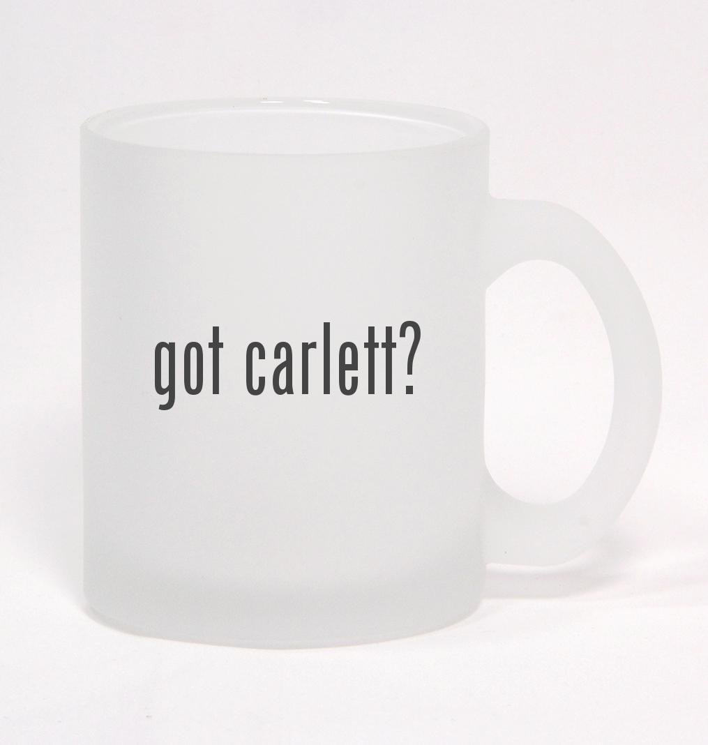 got carlett? - Frosted Glass Coffee Mug 10oz