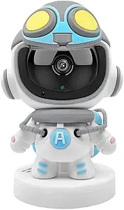 Baby Monitor Two Way Audio Camera IP Night Vision HD 1080P Auto Tracking Wireless Digital Video Home PTZ Control Angualr Rotation (with 128G Memory Card) asin的图片