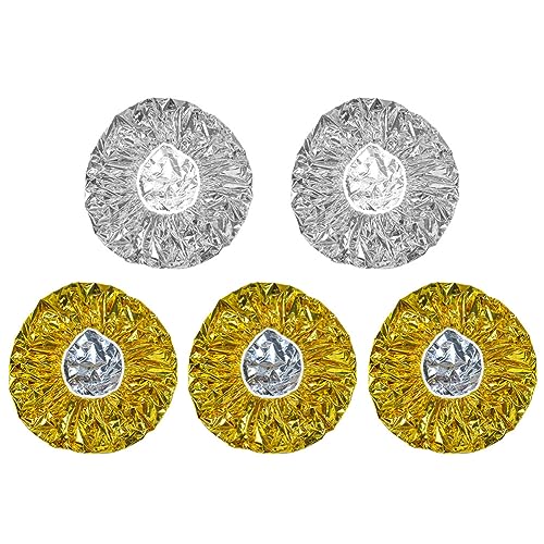 Ipetboom 5pcs Insulated Hair Cap for Dye Highlight Heat Baking Oil Hat Deep Conditioning Hair Coloring Kit