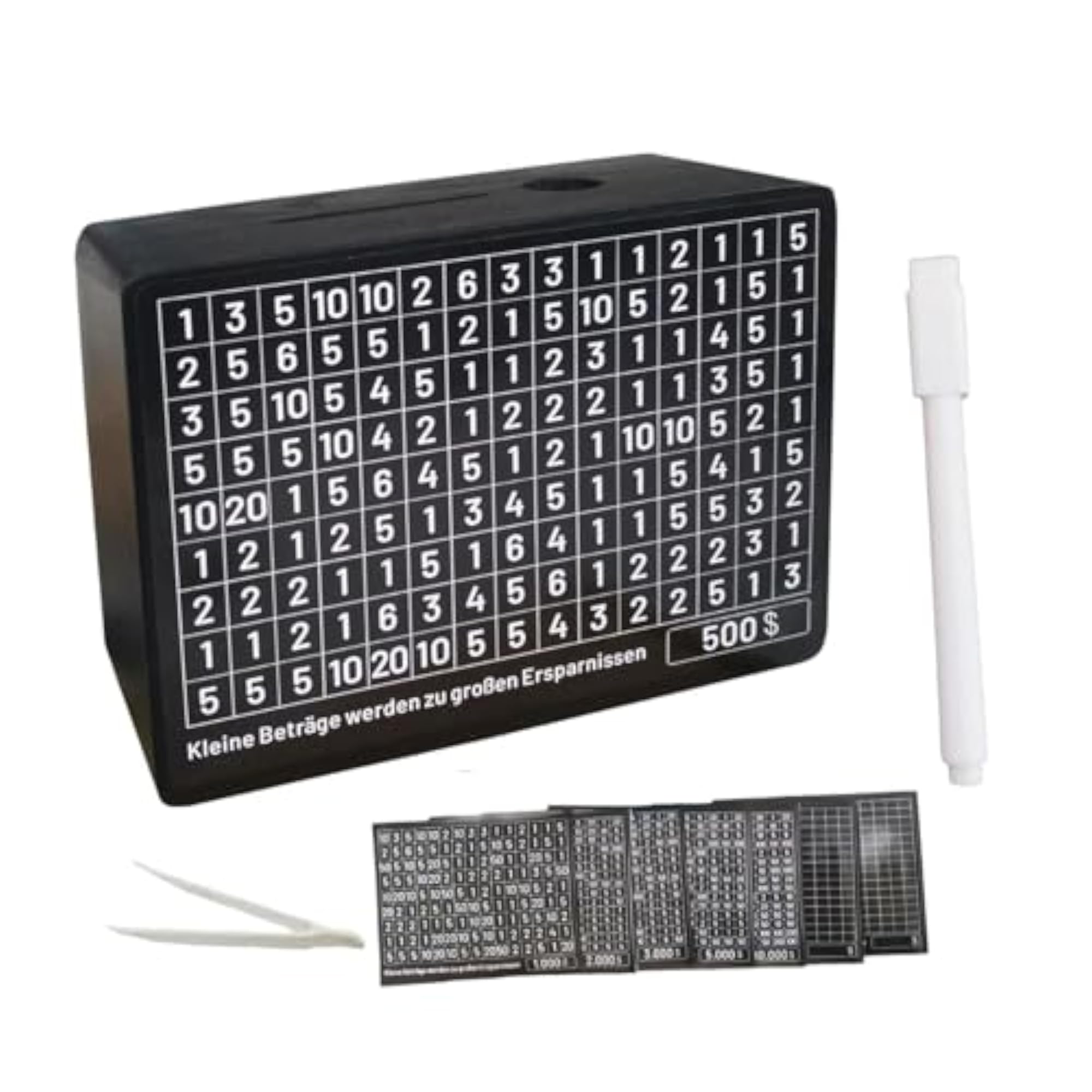 Replacement Money Saving Target Paper Box, Portable