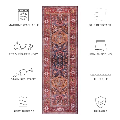 Alfombra para áreas de alto tráfico SAFAVIEH Tucson ideal para pasillos y salón 8