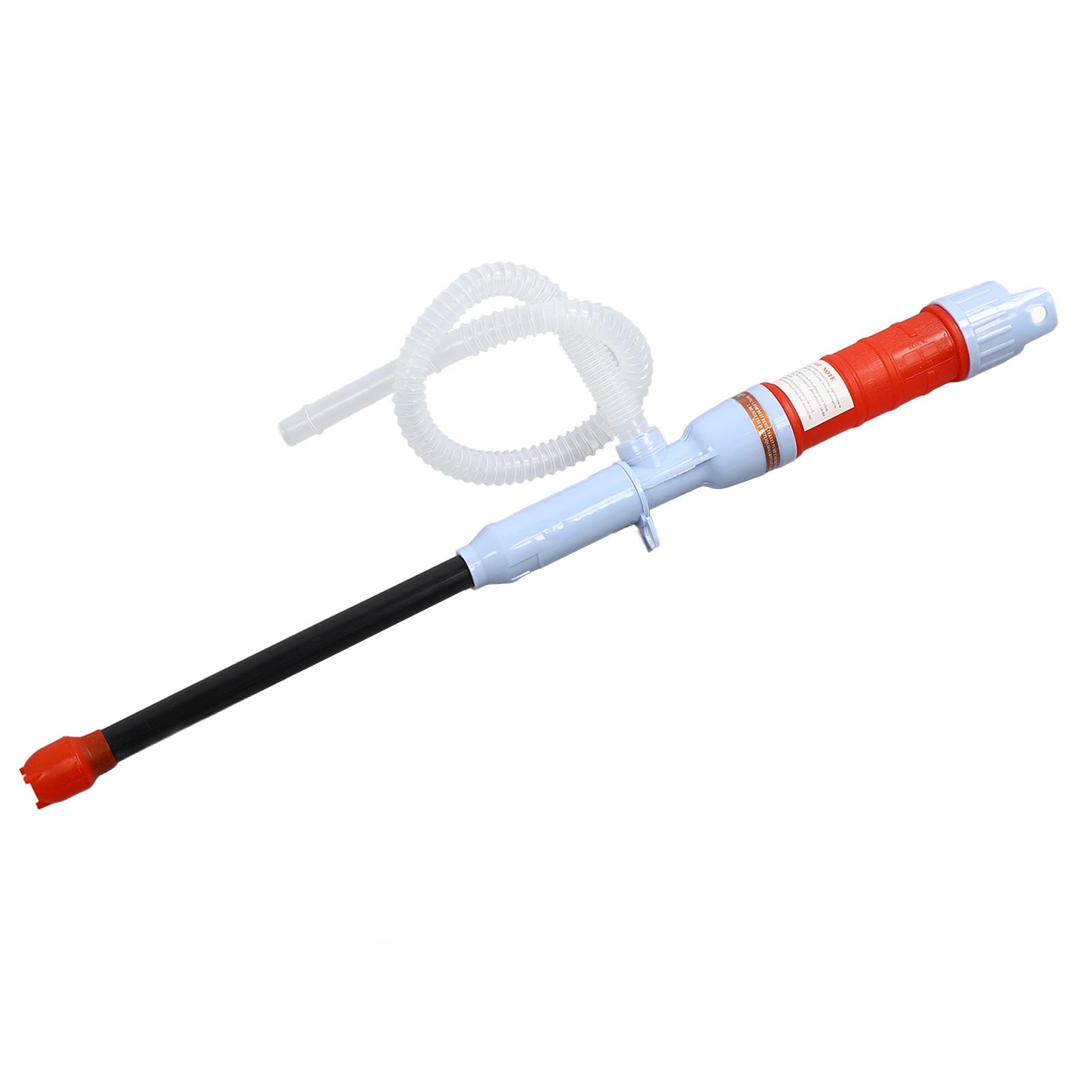 Bordstract Bomba De Transferencia De Combustible Inalámbrica Portátil, Bomba De Mano Eléctrica Compacta Con Batería Bomba De Transferencia De Líquido Para Gasolina, Aceite Ligero, Queroseno(Rojo)