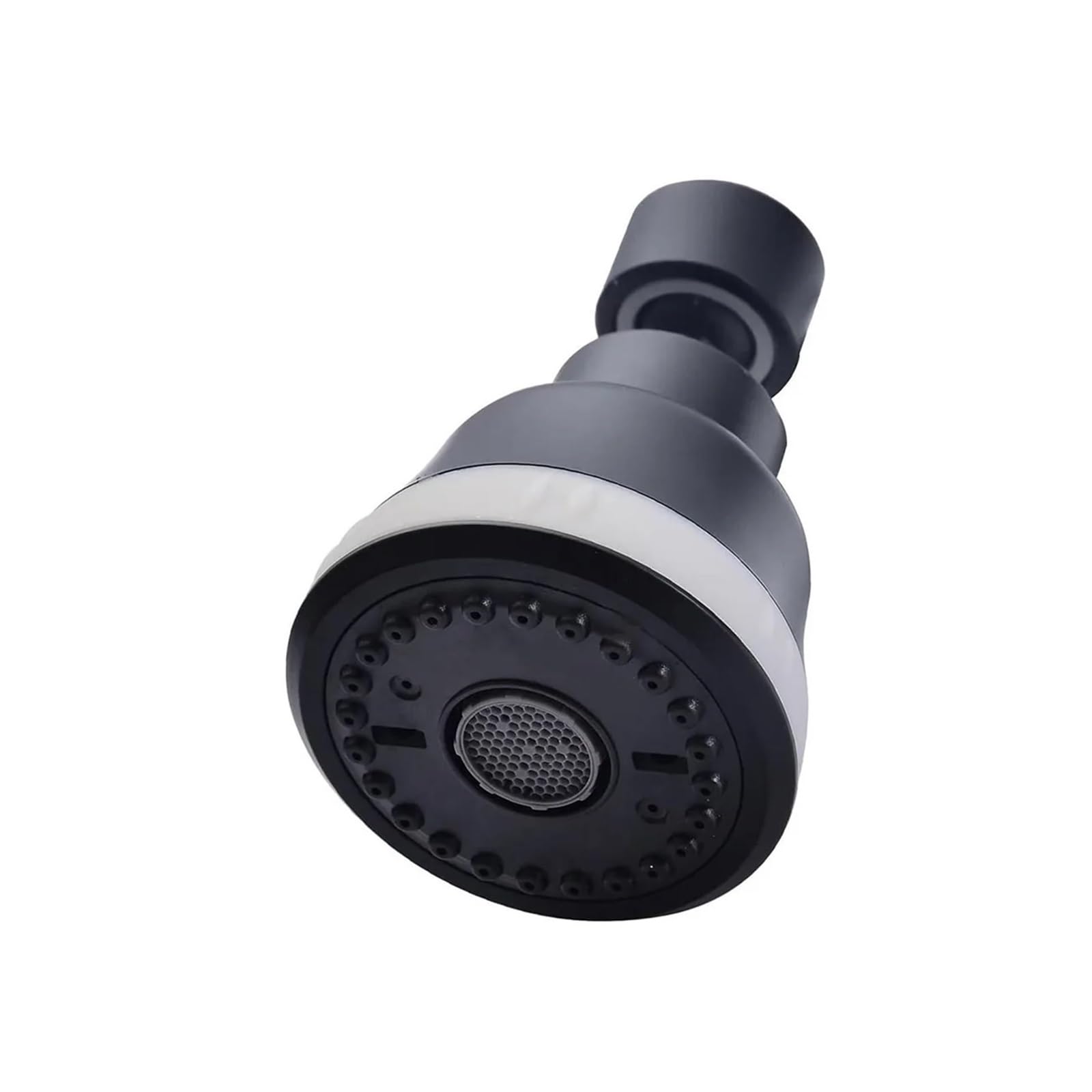 Trryuip Black Kitchen Tap Spray Head 4 Mode Kitchen Faucet Spray Head 360° Swivel Water Saving Tap Aerator Splash Proof Sprinkler Extender Nozzle Bubbler 1Pc(Black)