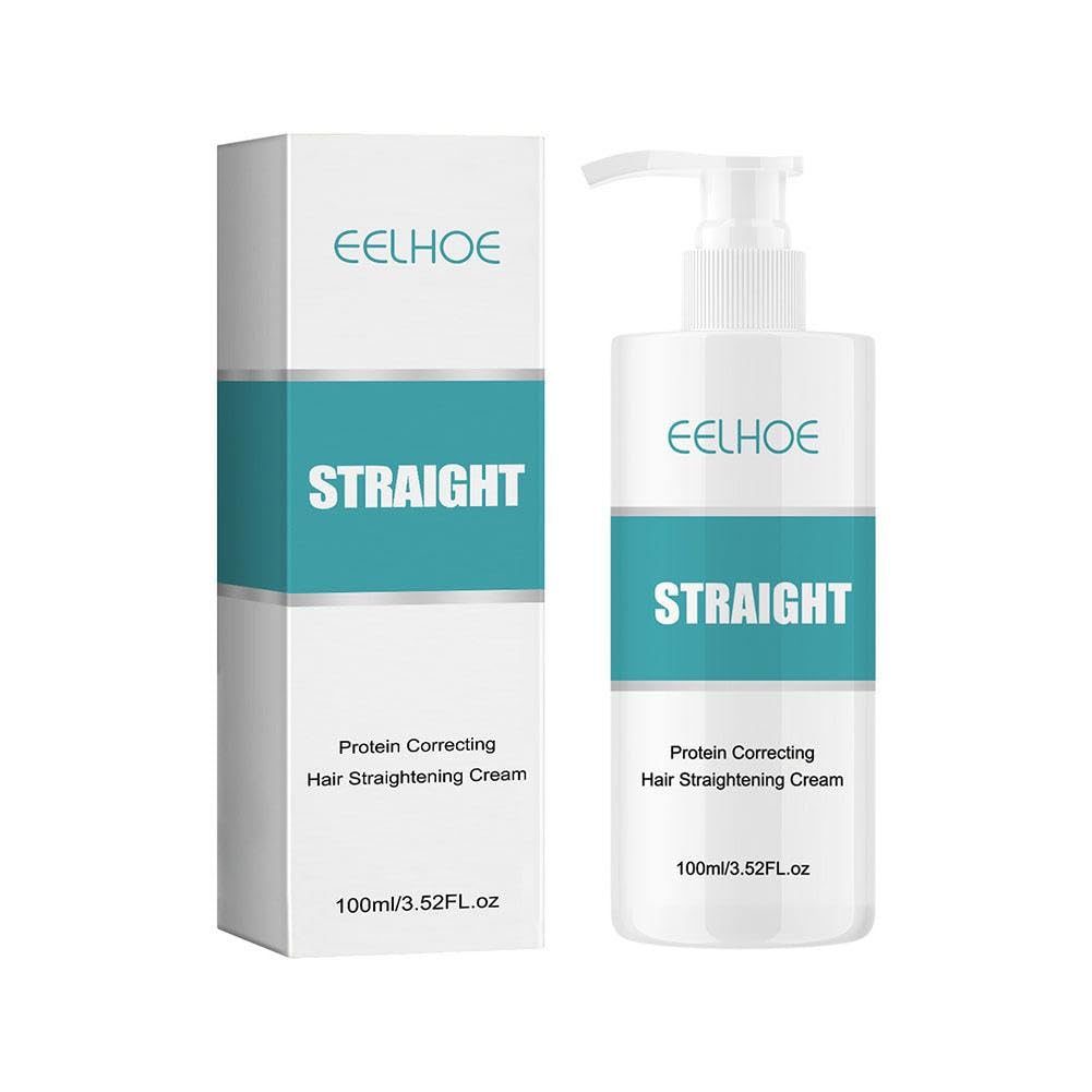 100ml Keratin Hair Straightening Cream Professional Treatment Cream Smoothing Curly Damaged Correction Protein Faster V5Q8 Hair