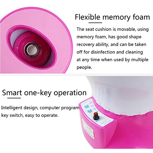 YILIAN Sitting Fumigation Instrument, Yoni Steam Seat, Vaginal Care Steamer Chair Gynecological Reproductive Womb Warm Seat for Women\'s Healthy Hip Ray - Thumbnail 7
