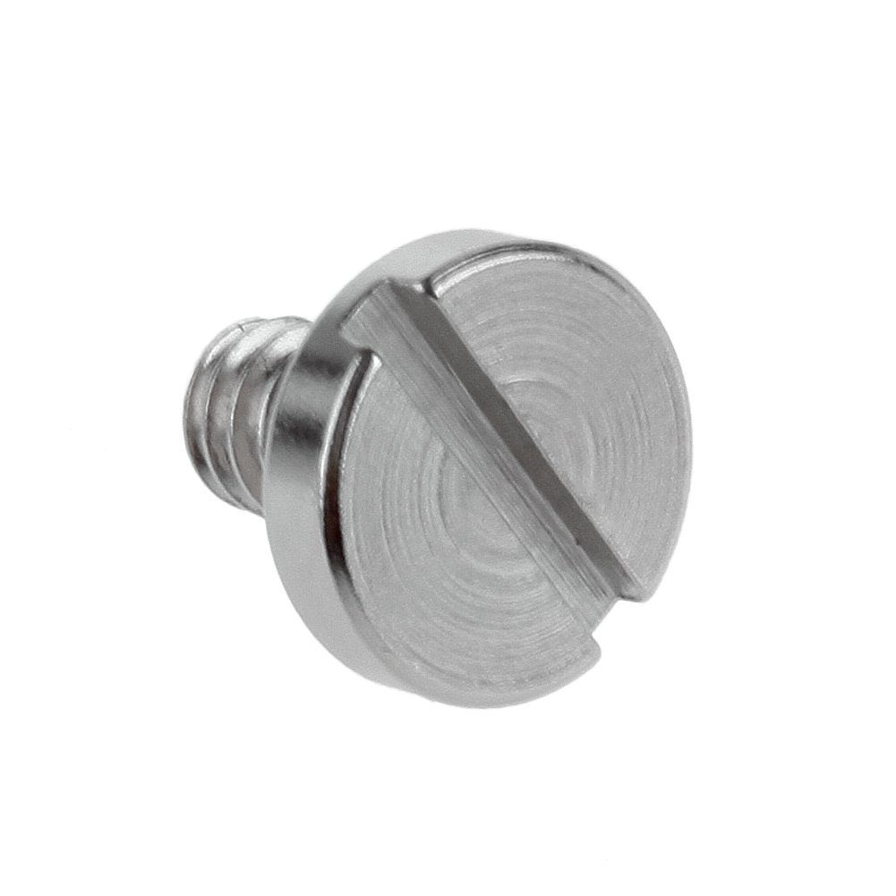 Lot De 2 Vis Trépied 1/4-20 UNC Acier Inoxydable Avec Anneau En D - 30x16,5mm - Compatible Manfrotto, Arca Swiss, Appareil Photo, Caméra