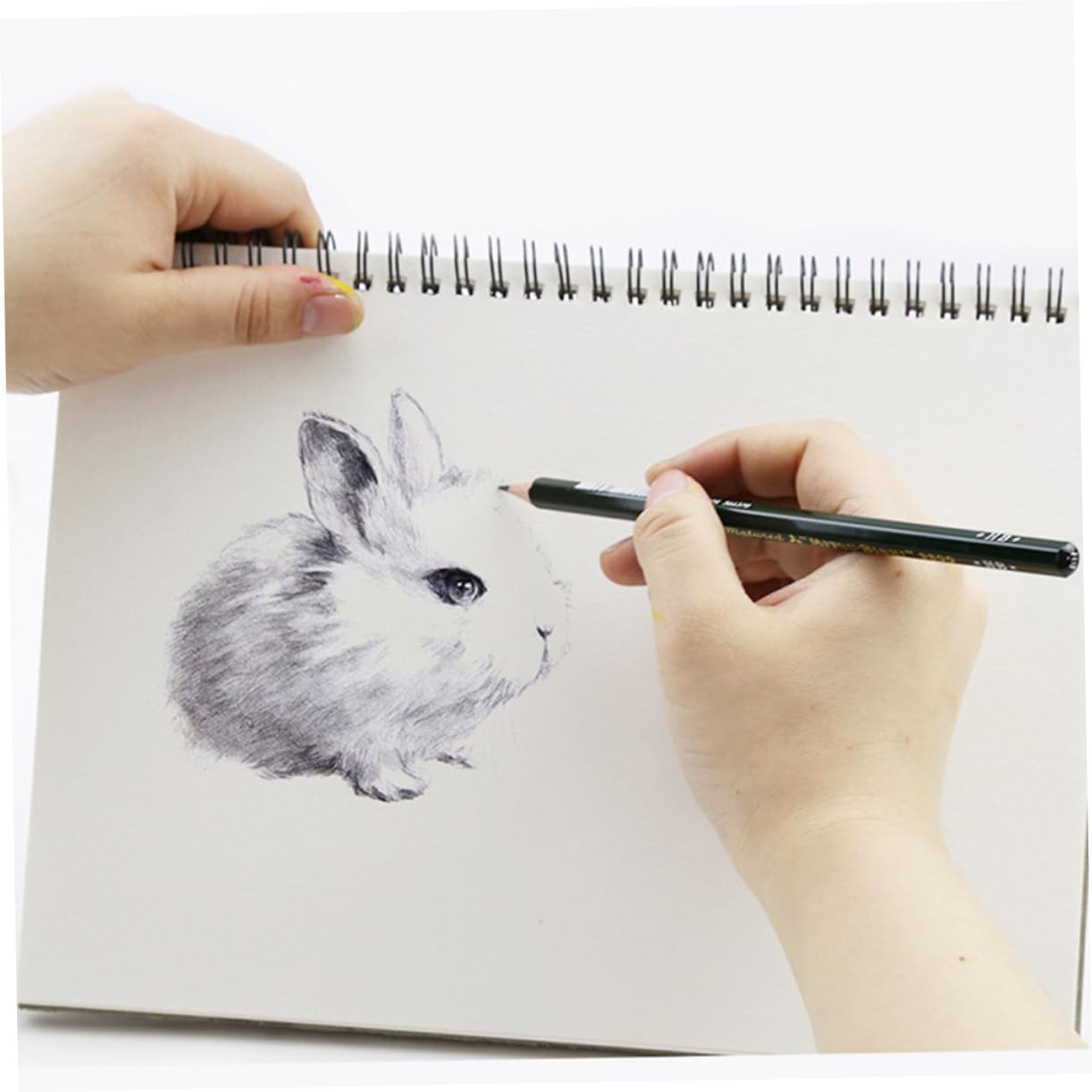TEHAUX Carnet de Croquis Portable A5 en Papier Kraft, Lot de 4