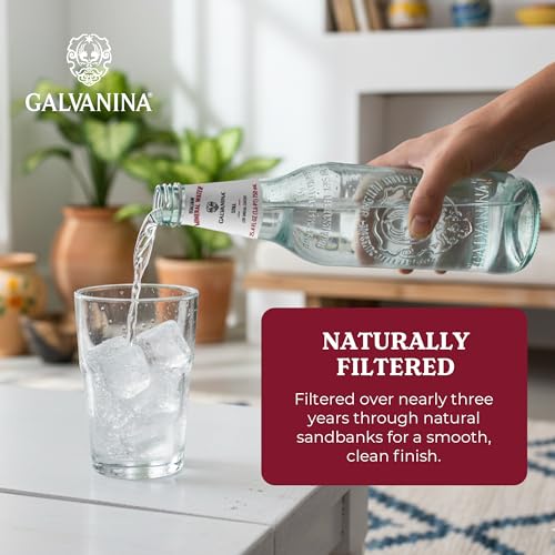 Image of Galvanina Still Mineral Water - Premium Italian Mineral Water, 750 ml (12 Glass Bottles) | Pure, Smooth Hydration with Clean Mineral Finish.