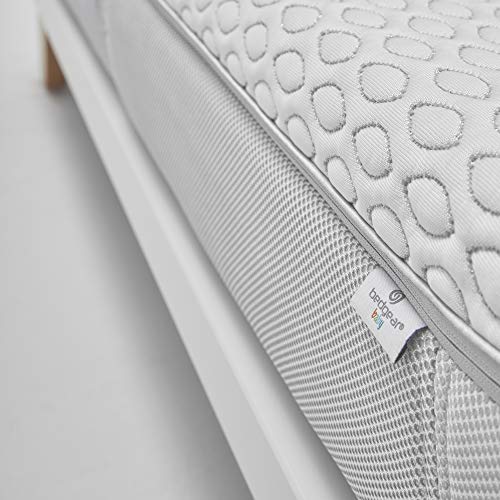 Bedgear Baby Hypoallergenic Air-X 2-Stage Infant And Toddler Breathable Crib Mattress – Certipur-Us Certified And Airflow Certified With A Waterproof Removable And Machine Washable Cover #TOP7