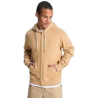 Quiksilver Maglione in Pile Salt Water Zip Felpa Uomo Marrone