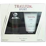 Yves de Sistelle Thallium Sport Fragrance Set for Men: EDT Spray 3.3 Ounce & Shower Gel 3.3 Ounce