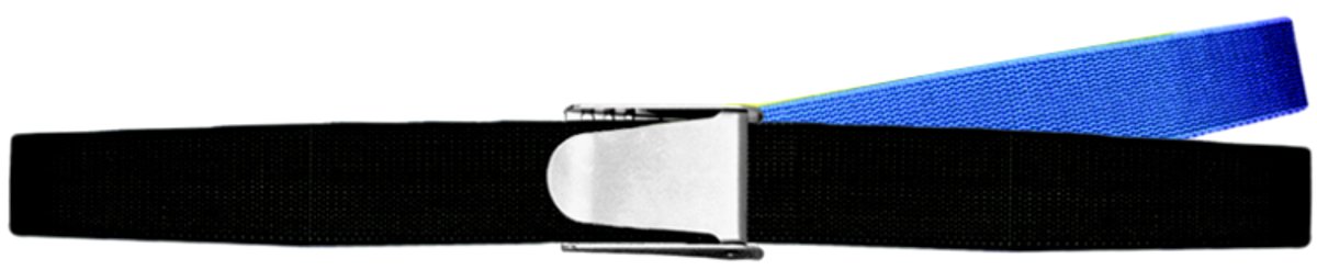 Innovative 60 in. Scuba Weight Belt with Plastic Buckle (Blue)