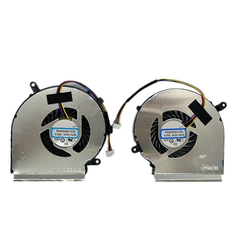 Ventola Di Raffreddamento GPU QUETTERLEE Per MSI GE62, GV62, GE72, GL62, GL72 E Serie MS-16J1, 16J2, 16J5, 16J8 (3-PIN)