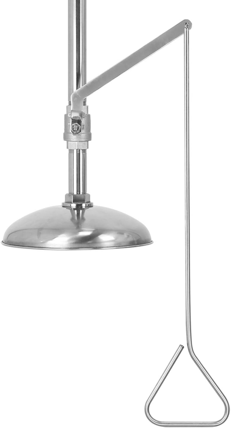 CGOLDENWALL Emergency shower Ceil Mounted Safety Drench