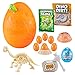 Smashers Epic Dino Egg Collectibles Brontosaurus Series 3 Dino by ZURU - with Over 25 Surprises, Slime, Fossil Toy, Ice Age Putty, Dinosaur Toys, Brontosaurus