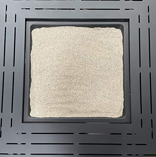 KAYSO INC Silica Sand for Fire Pits, Fire Places, Gas Fire, Base Layer Decoration - 10lb Heat and Fire Proof