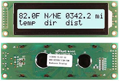 Newhaven Display NHD-0220DZ-FSW-FBW LCD Character Modules