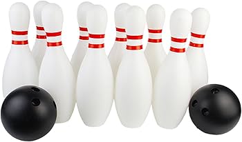 Amazon.co.jp: TISHITA 子供用ボーリングセット ボーリングピン10本と