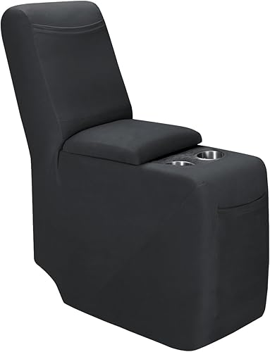 Miniatura 1 de PureFit Funda de consola reclinable para sofá reclinable, fundas súper elásticas para consola central para sofá reclinable, protector de muebles