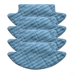 4/10 Pack Mop Cloth Kit, Robot Vacuum Cleaner Mop, Washable Mopping Pads Accessories Set For LEFANT M213S Robot Vacuum Cleaner(4 Pack)
