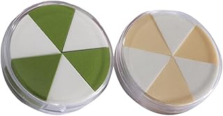 SAFIGLE 2pcs Makeup Dry Wet Powder Blending S...