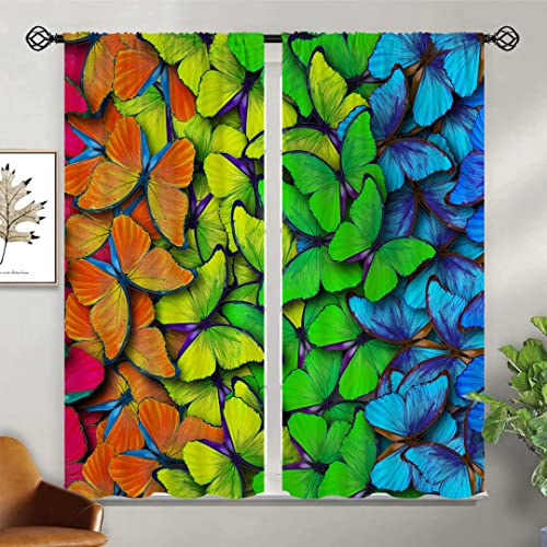 Rideaux occultant de chambre en polyester isolant à motifs 3D