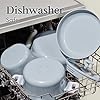 CAROTE Ceramic Cookware Set Nonstick, 9pcs Pots and Pans Set Non stick, Non-Toxic & PFAS-Free,Dishwasher, RV/Camping Cookware Set,Sauce Pan with Lid, Blue #5