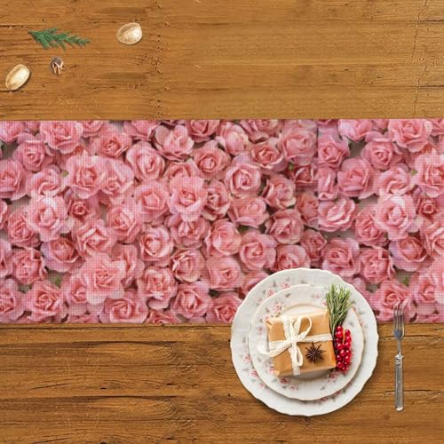 Chemin de table de Noël intérieur extérieur, la solution parfaite pour embellir vos fêtes