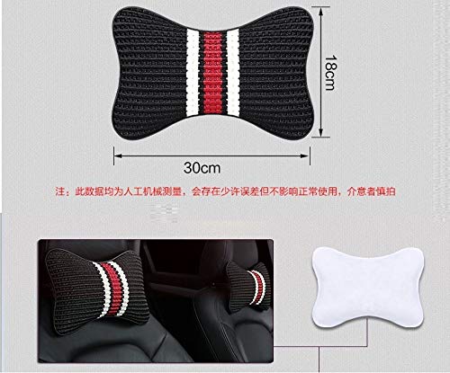 Poggiatesta Auto 2 Pz Auto Poggiatesta Neck Poggiaggio Pentecino Automobile Supporto per Automobile Supporto Cuscino Cuscino Cervicale Ortopedica Cuscino Accessori Interni Cuscino Collo Auto