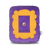 Friends the TV Show Plush Dog Toy, 8 Inch Purple Picture Frame, Pet Toy for All Breeds Sizes