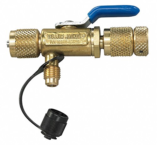 Yellow Jacket Vacuum/Charge and Core Removal Tool, for Use with Air Conditioning Systems
