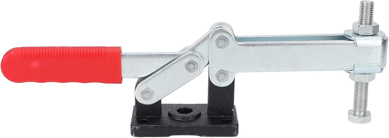 Heavy Duty Toggle Clamps Professional Quick Release Push Pull Action Clamp for Metal Plate Circuit Board Welding Equipment Installation Iron Plastic 1500g