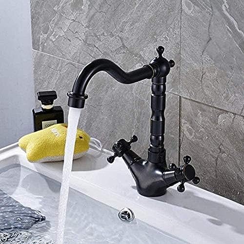 Mitigeur lavabo salle de bain bronze YRYRYW robinet mitigeur haut pour vasque à poser