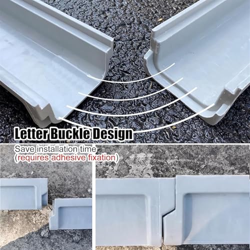 Canal de tranchée de drainage avec grille en acier inoxydable - 5