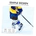 OHPHCALL Elastic Hockey Shin Guard Straps Men's Women's Shin Guards Adjustable Fit Anti-Slip Hockey Leg Straps for Sports Lightweight Easy to Use