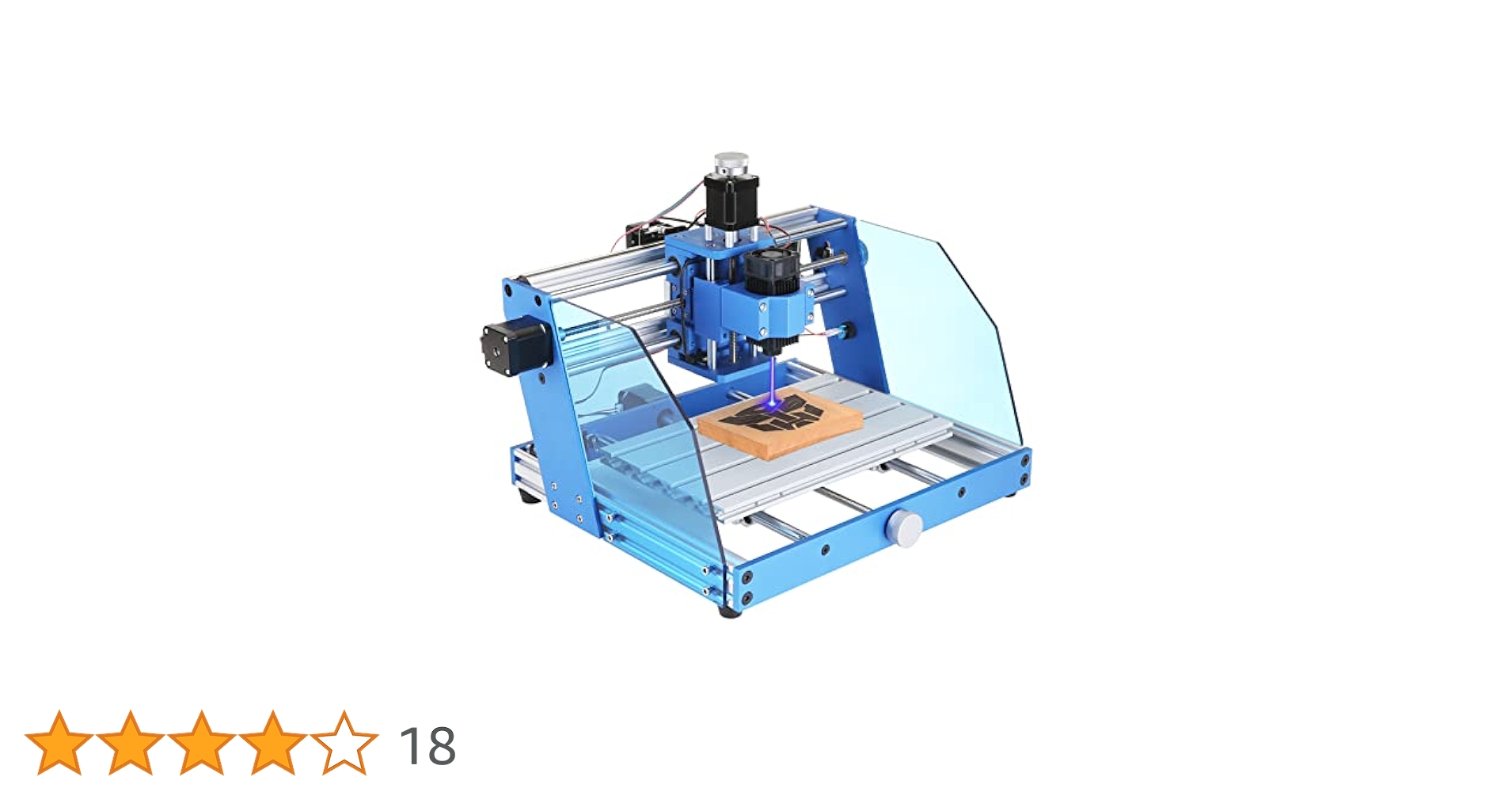 Amazon | CNC 3018 PRO MAX、全金属フレーム、200wスピンドル