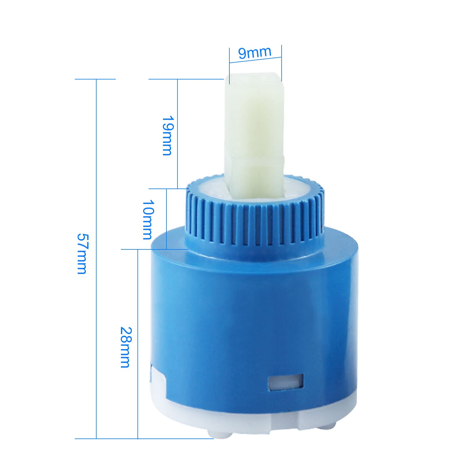 faucet cartridge replacement 35/40mm cartridge replacement for high pressure faucet ceramic cartridge for bathroom faucet washbasin faucet faucet kitchen faucet blue - Image 2