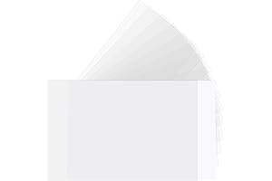 Crystal Clear Premium Recipe Card Protectors