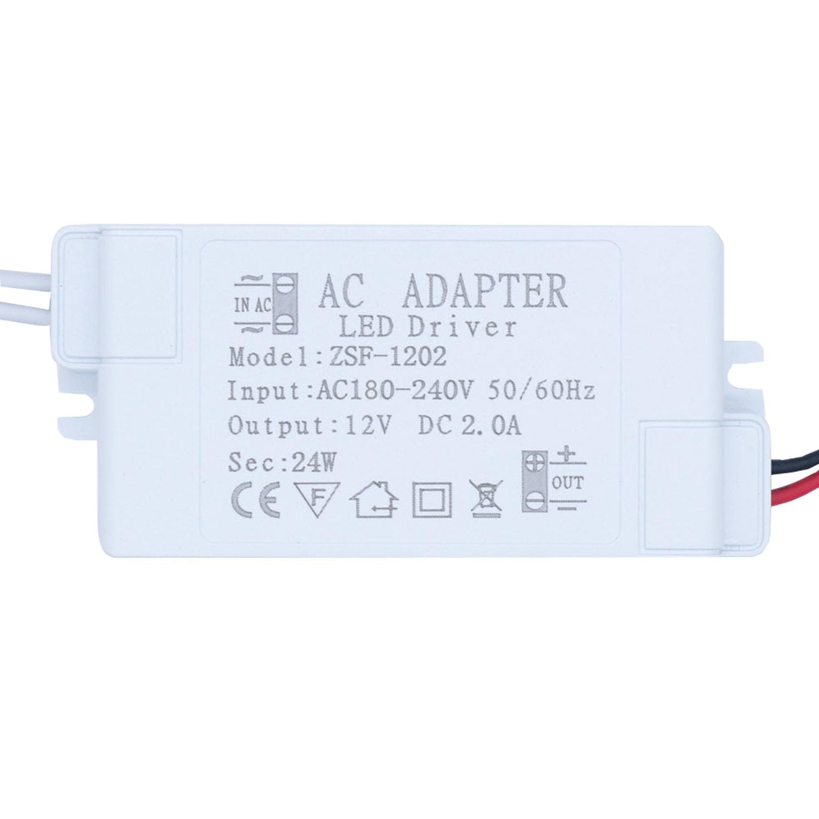 Controlador LED DC12V AC220V 12W 18W 24W 36W 48W 60W for fuente de alimentación LED voltaje de corriente constante 12V transformadores de iluminación de Control(NEW 12V 5A 60W)